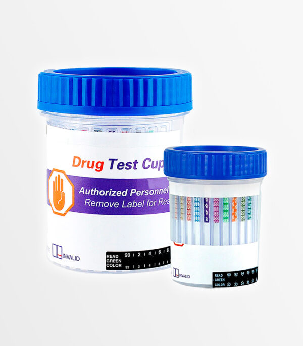 Prueba de drogas en orina vaso DHM - tamizaje multidroga en casa