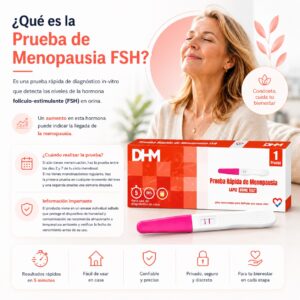 Prueba de Menopausia en Casa DHM | Test FSH | Uso en Casa - Image 2