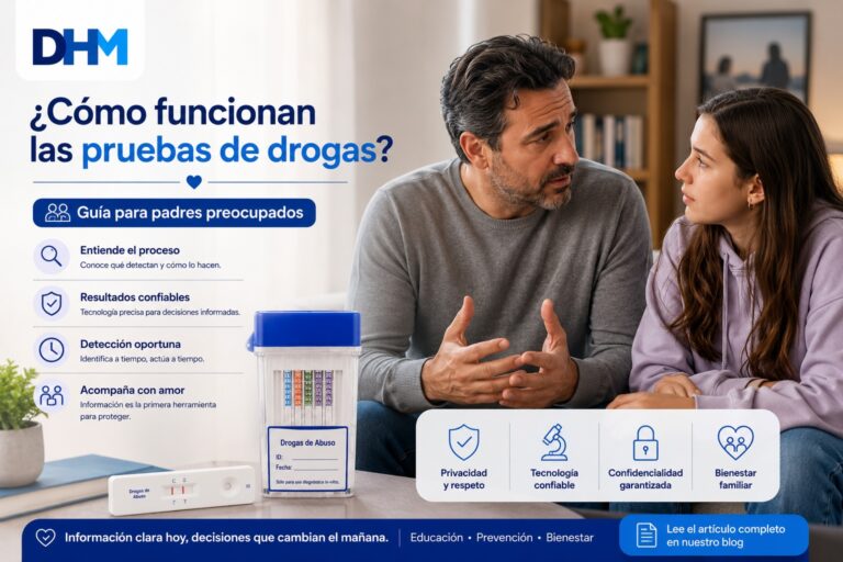 ¿Cómo funcionan las pruebas de drogas? Guía para padres preocupados