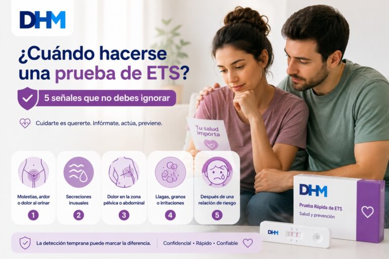 ¿Cuándo hacerse una prueba de ETS? 5 señales que no debes ignorar