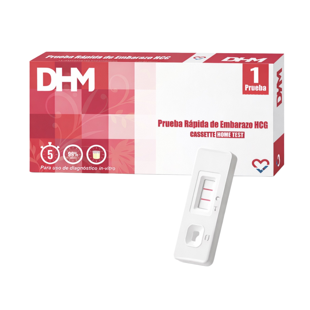 Pack x5 Pruebas de Embarazo en Casa DHM | Casete | Ahorra y Ten Siempre a Mano