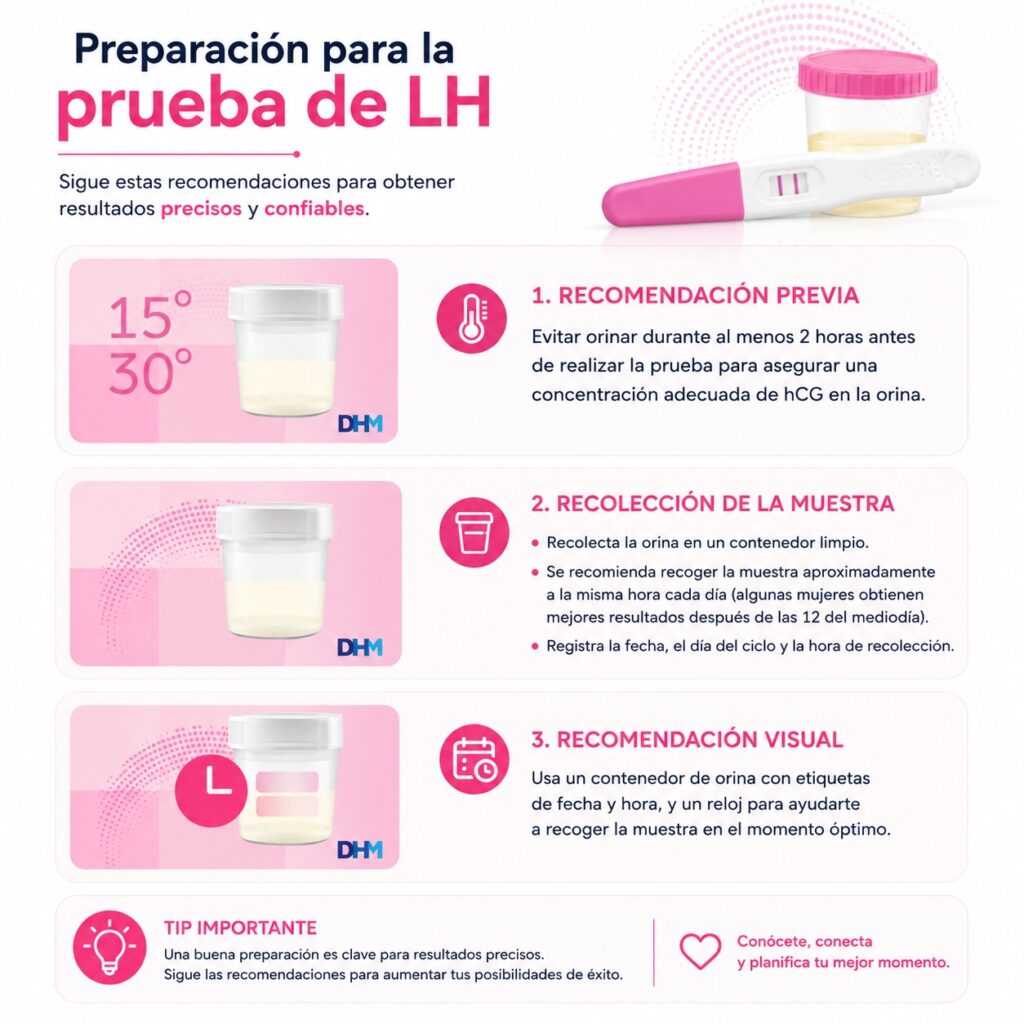 Prueba de Ovulación en Casa DHM | Test LH | Resultados en Minutos