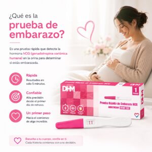 Prueba de Embarazo en Casa DHM | Lápiz | Precisa y Rápida en 5 Minutos - Image 2