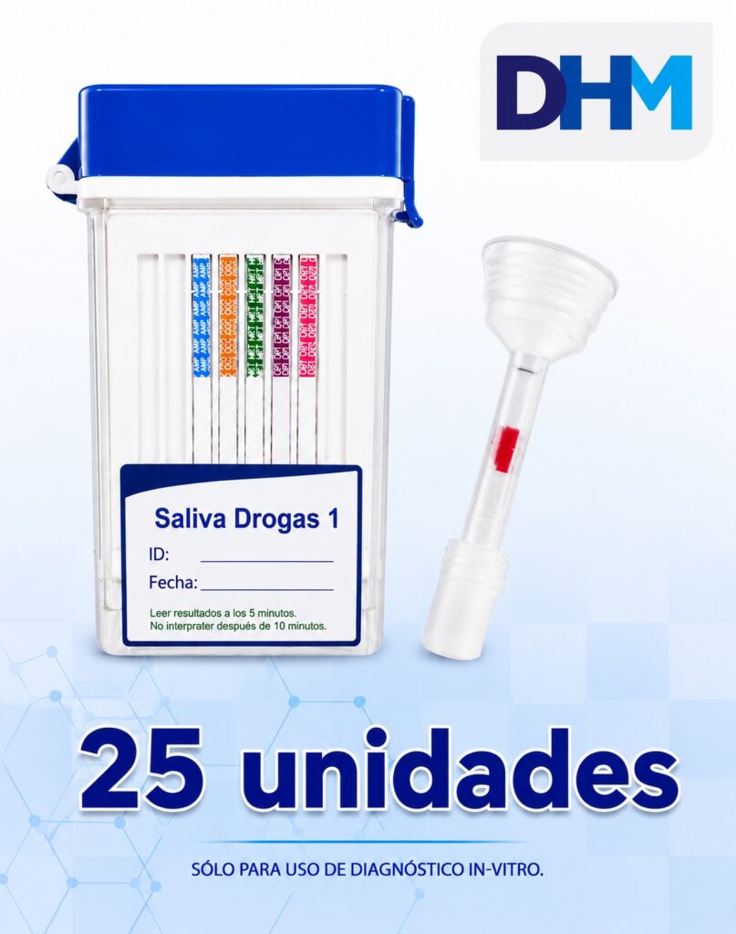 Prueba de drogas en saliva